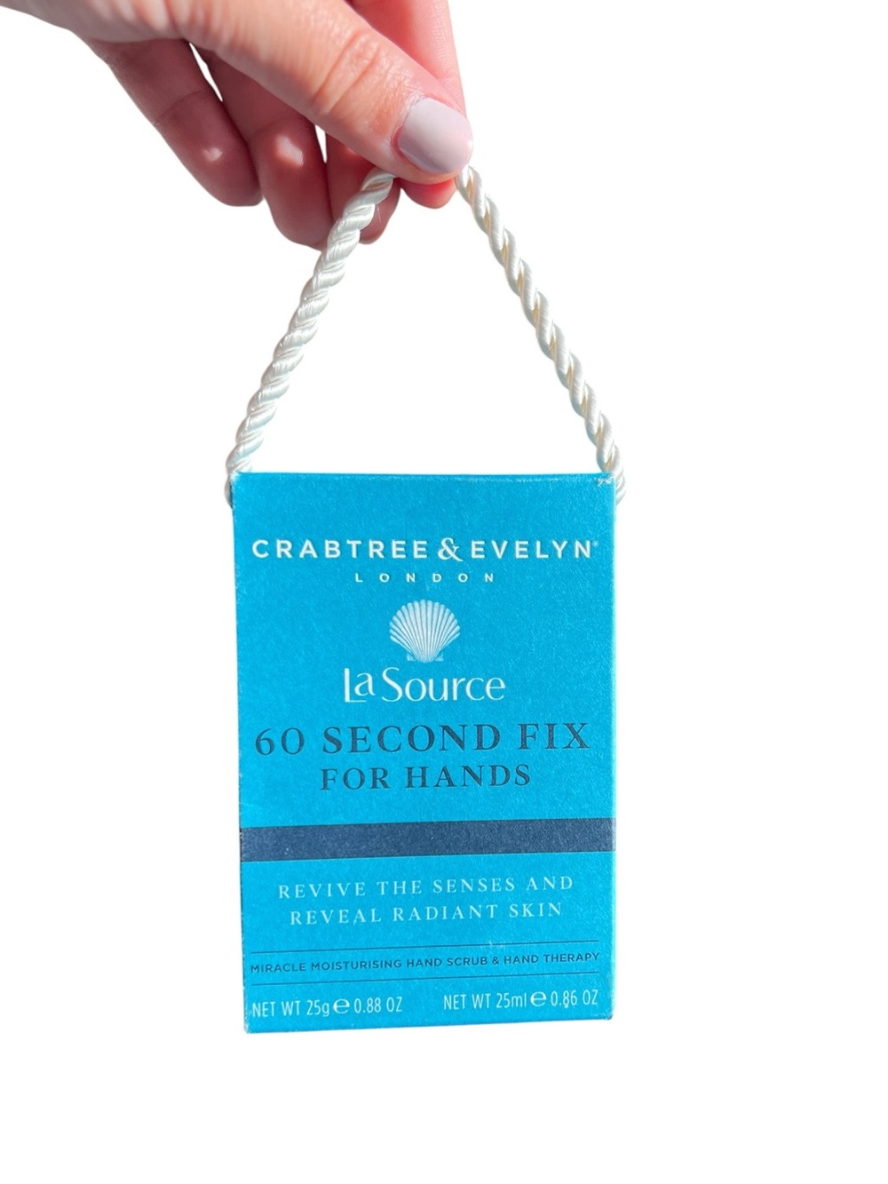 Crabtree & Evelyn La Source 60 Second Fix For Hands - NIB